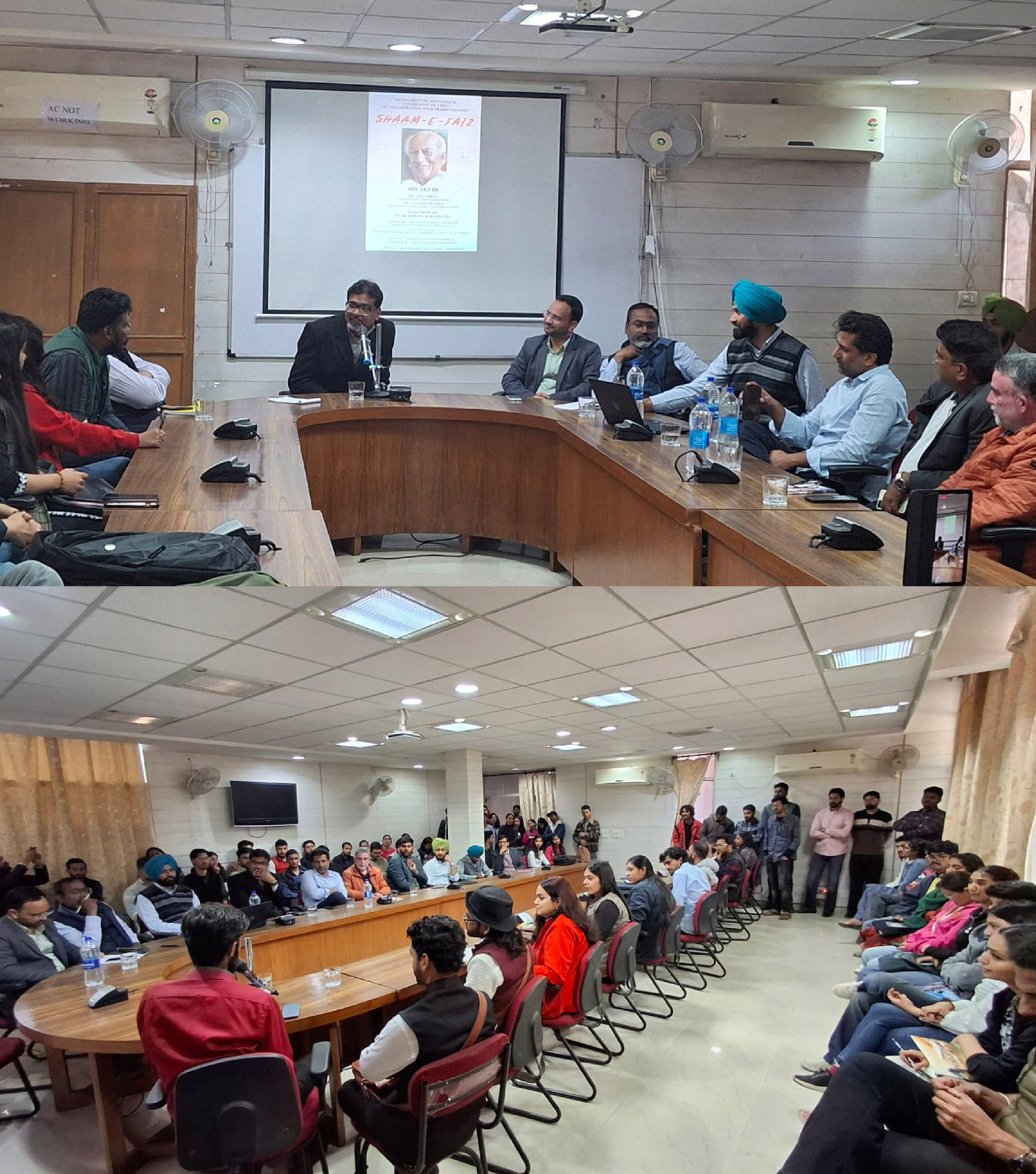 Praxis, in Collaboration with Sociology & Urdu Departments, Hosts Tribute to Faiz Ahmed Faiz at Panjab University
